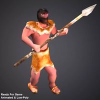 Download free Wild Human 3D Model