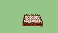 Madeira com doces