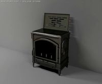 Fireplace 3D Model