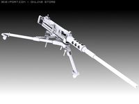 Browning M2 3D Model