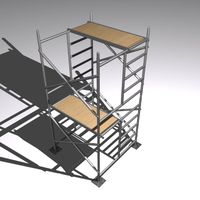 Scaffolding 1 3D Model