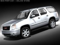 GMC Yukon 2008 3D Model