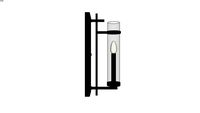 Sconce Arte Lamp Hugo A1688AP-1CC, Бра Arte Lamp Hugo A1688AP-1CC