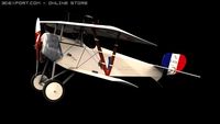 Nieuport 11 3D Model