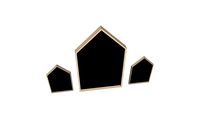 Ensemble de tableaux noir en maisonette