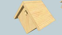 Wren Cube Birdhouse