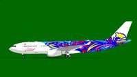 Citilink Airbus A330-200 Floral Batik Livery 2