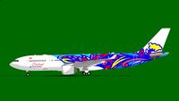 Citilink Airbus A330-200 Floral Batik Livery 1