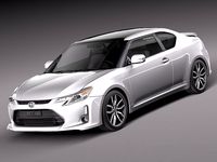 Scion tC 2014 3D Model
