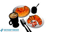 Comida crosant