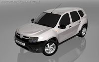 Dacia Duster 3D Model