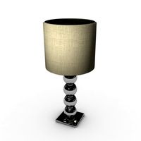 Sphere table lamp 3D Model