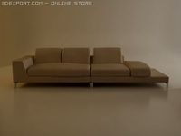 Modern Sofas 3D Model