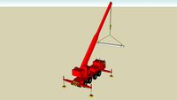 crane merah