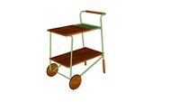 Carrinho bar Contorno A94 L56 P80