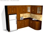 kitchen set 3D Model