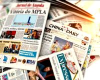 Globe newspaper 3D Model