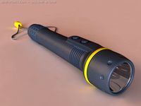 Flashlight 3D Model