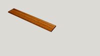 Recycled blackbutt board