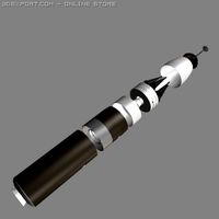 Trident II C4 FBM 3D Model