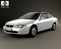 Honda Accord coupe 1998 3D Model