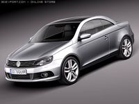 Volkswagen EOS 2011 3D Model