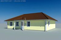 Bungalow 3D Model