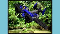 Zabawka samolot lego