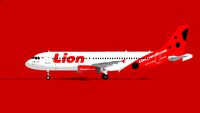Lion Air Airbus A320-200 U Lion Parcel 3