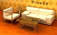 04combination Sofa024 3D Model