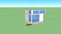8th iteration on shed design 10x12 10' height