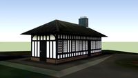 Clarence+gardens,+bowling+green+hut