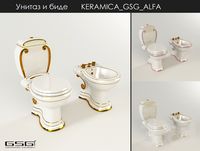 Унитаз и биде GSG CERAMIC DESIGN / ALFA