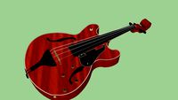 VIOLIN IN GUITAR ELECTRIC BRODY ES