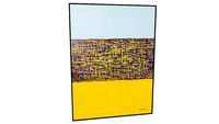 61699 Picture Touched Meander Yellow 122x92cm