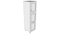 Corp inalt cu usa extractibila 3 sertare 600x2120x600