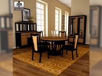 Dining room 03 Set 3D Model