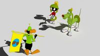 Marvin k9 and duck dodgers 3D Model