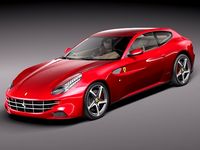Ferrari FF 2012 3D Model
