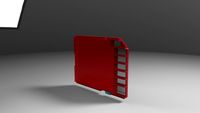 SD card 3D Model