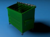 Download free Dumpster 3D Model