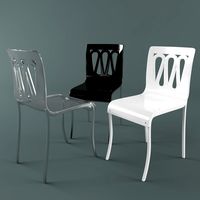 Ciacci Camilla Modern Italian Dining Chair 3D Model