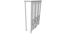 Armário 3 portas Vintage Ref 8140 @quatermoveis