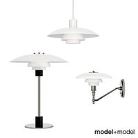 Louis Poulsen PH 43 lamps 3D Model