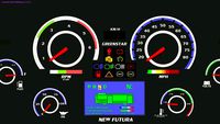 Information Dashboard for Transit Buses (BRT) (New Futura LR-N4120-RH)