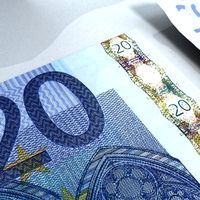 20 Euro Paper Money 3D Model