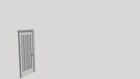 762mm door with architrave and lining