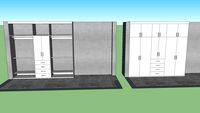 Closet en pared laricina Sra alma