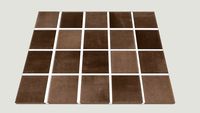 Croma Marrom Mesh BR 7,5x7,5cm 08
