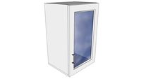 Corp suspendat cu 1 usa de sticla 450x720x350